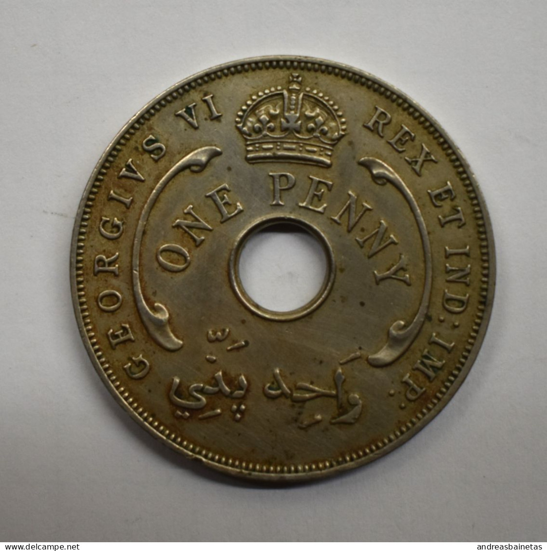 Coins BRITISH WEST AFRICA: 1 Penny (1940) - Kolonien