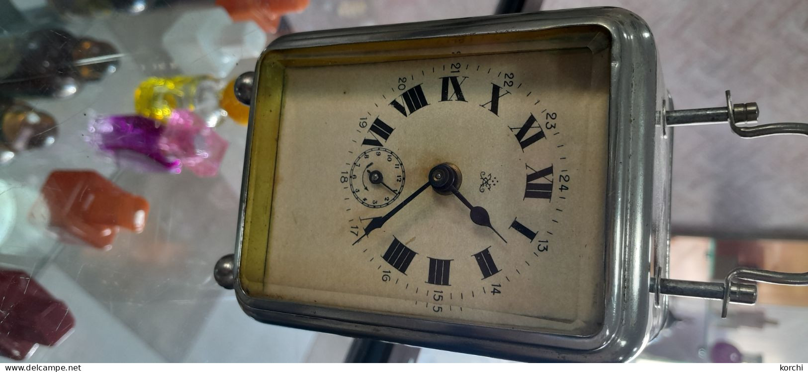 Horloge D Officiers Rare Antique Fonctionne - Horloges
