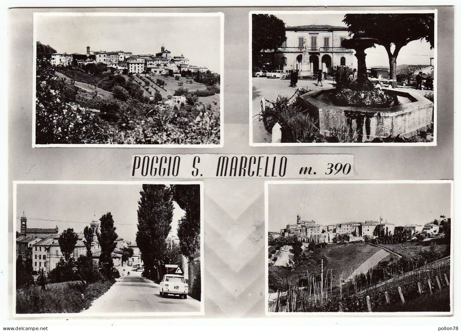 POGGIO S. MARCELLO - ANCONA - 1970 - VEDUTE - Ancona