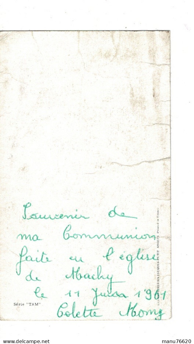 IMAGE RELIGIEUSE - CANIVET : Colette M...? Machy - Somme - France . - Religion & Esotérisme