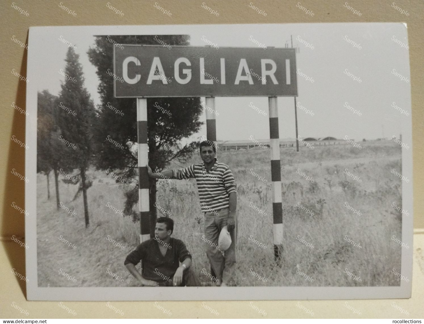 Italia City Road Sign Cagliari. - Europe