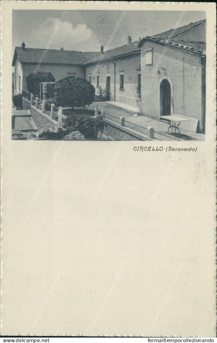 Cr115 Cartolina Circello Provincia Di Benevento Campania - Benevento
