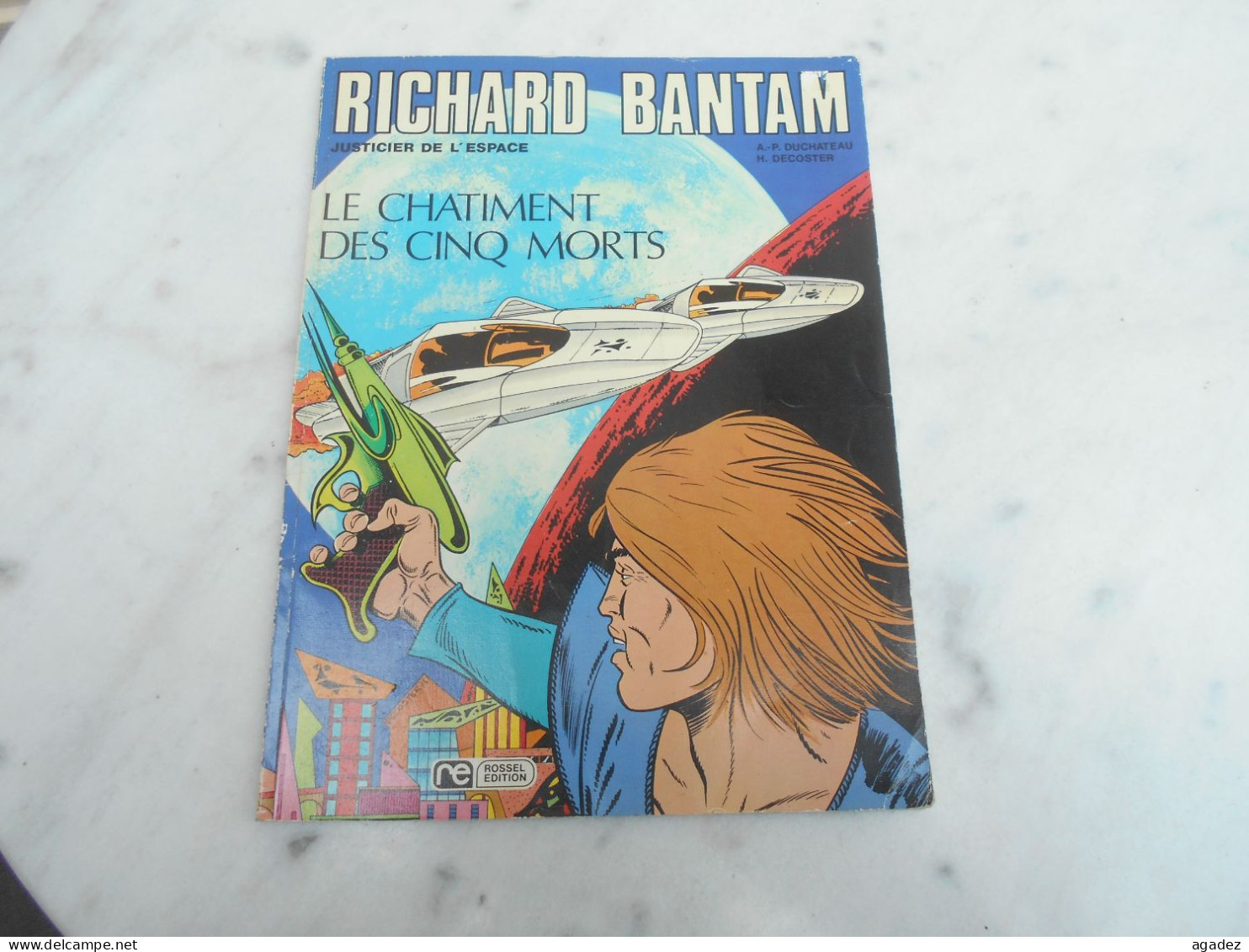 Livre BD Richard Bantam Le Chatiment Des Cinq Morts - Autres & Non Classés