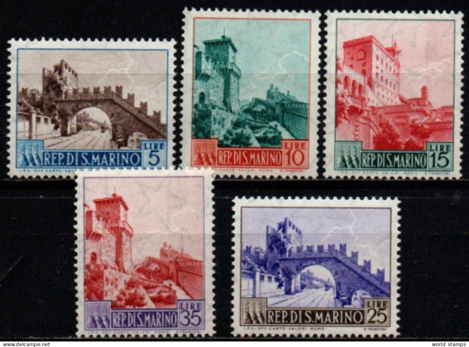 SAINT-MARIN 1955 ** - Unused Stamps