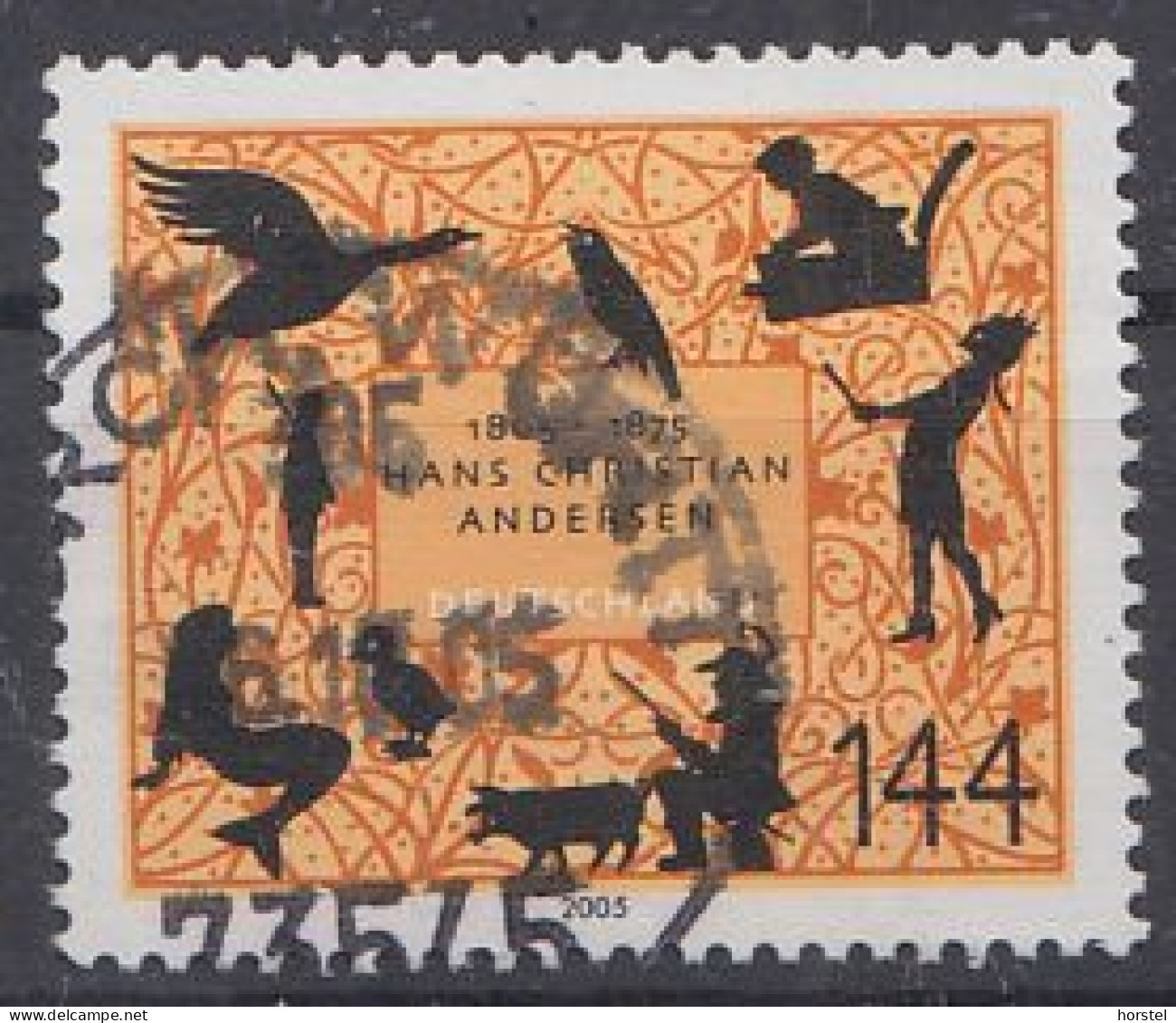 Deutschland Mi.Nr.2453  200.Geburtstag Von Hans-Christian Andersen - Märchen - Fairy Tale - Used Stamps
