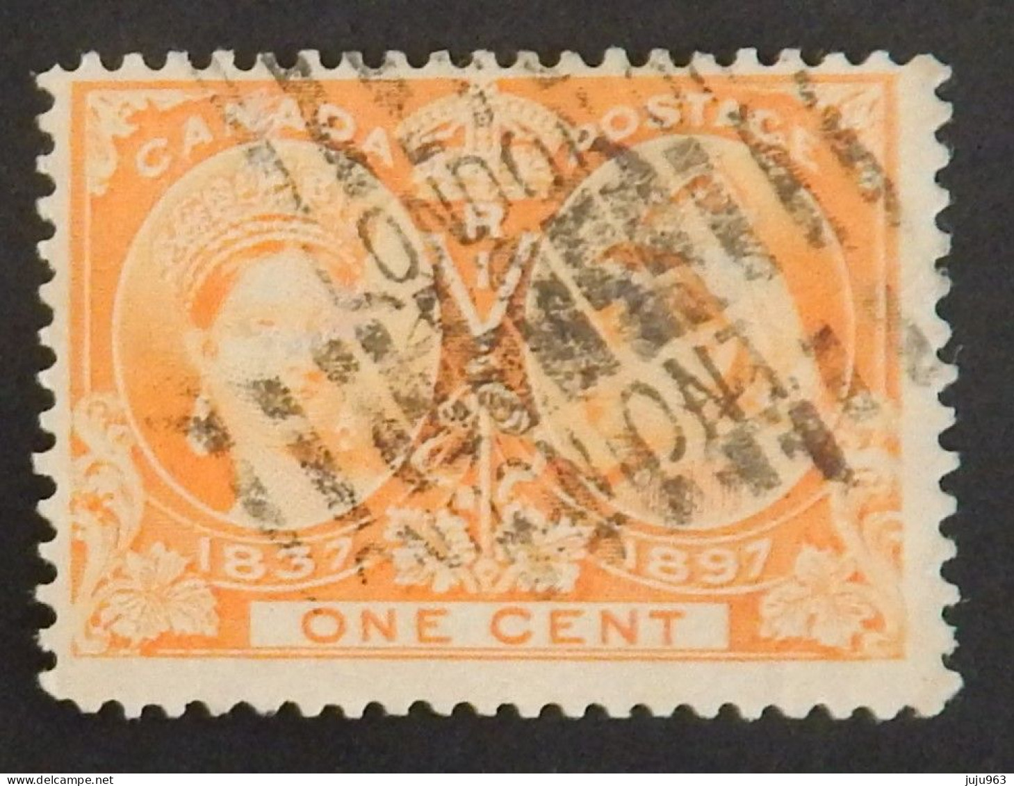 CANADA YT 39 OBLITERE "REINE VICTORIA" ANNÉE 1897 - Used Stamps