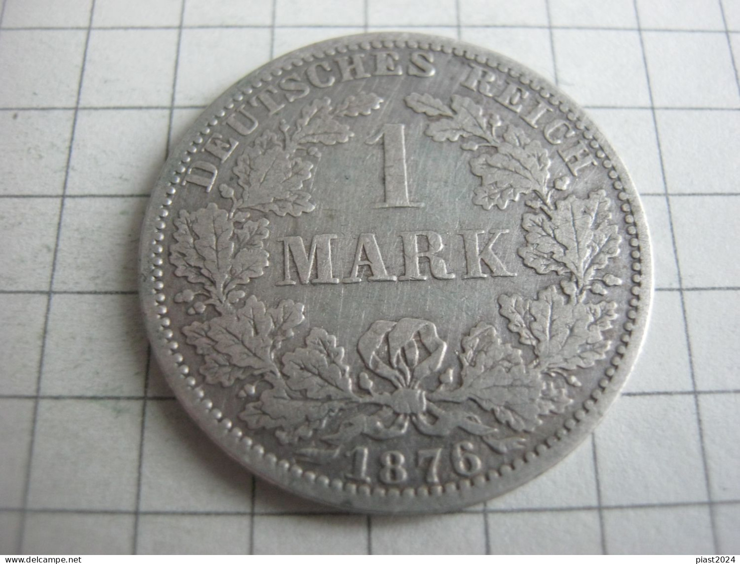 Germany 1 Mark 1876 A - 1 Mark