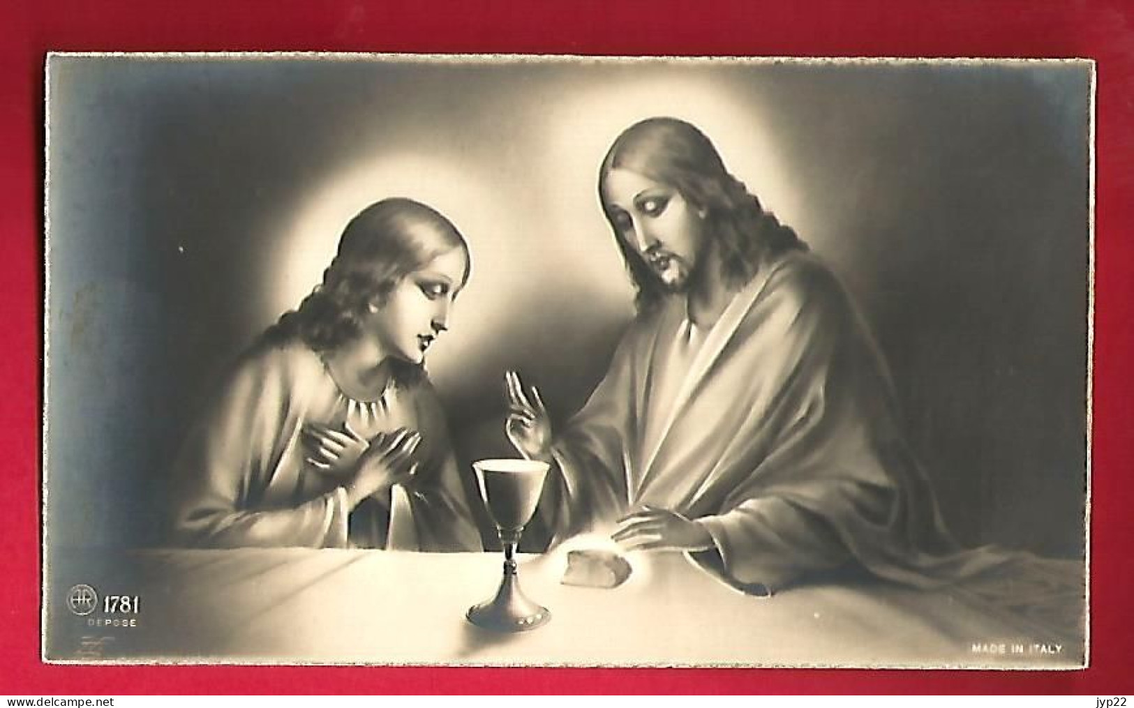 Image Pieuse Ed A.R. 1781 - Communion Roger Le Roux Troguéry 12-06-1938 - Andachtsbilder