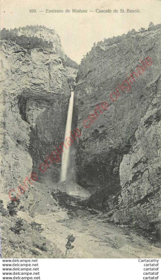 73.  MODANE . Cascade De St-Benoit . - Modane