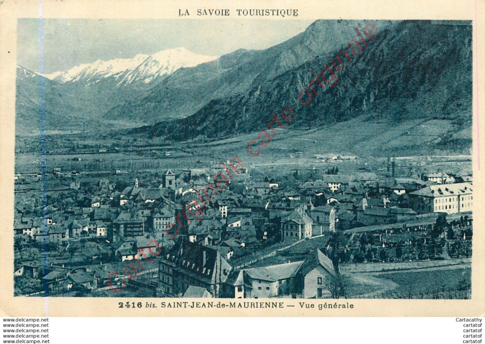 73. SAINT JEAN DE MAURIENNE .  Vue Générale . - Saint Jean De Maurienne