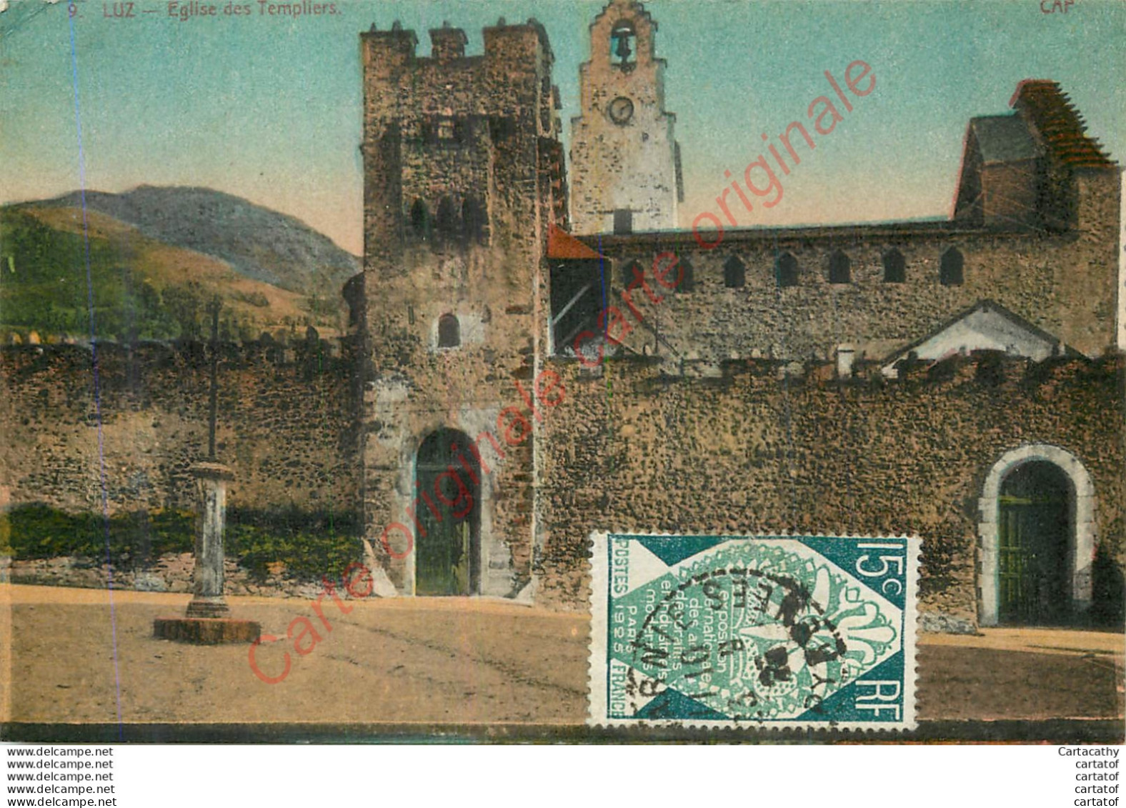 65.  LUZ .  Eglise Des Templiers . - Luz Saint Sauveur