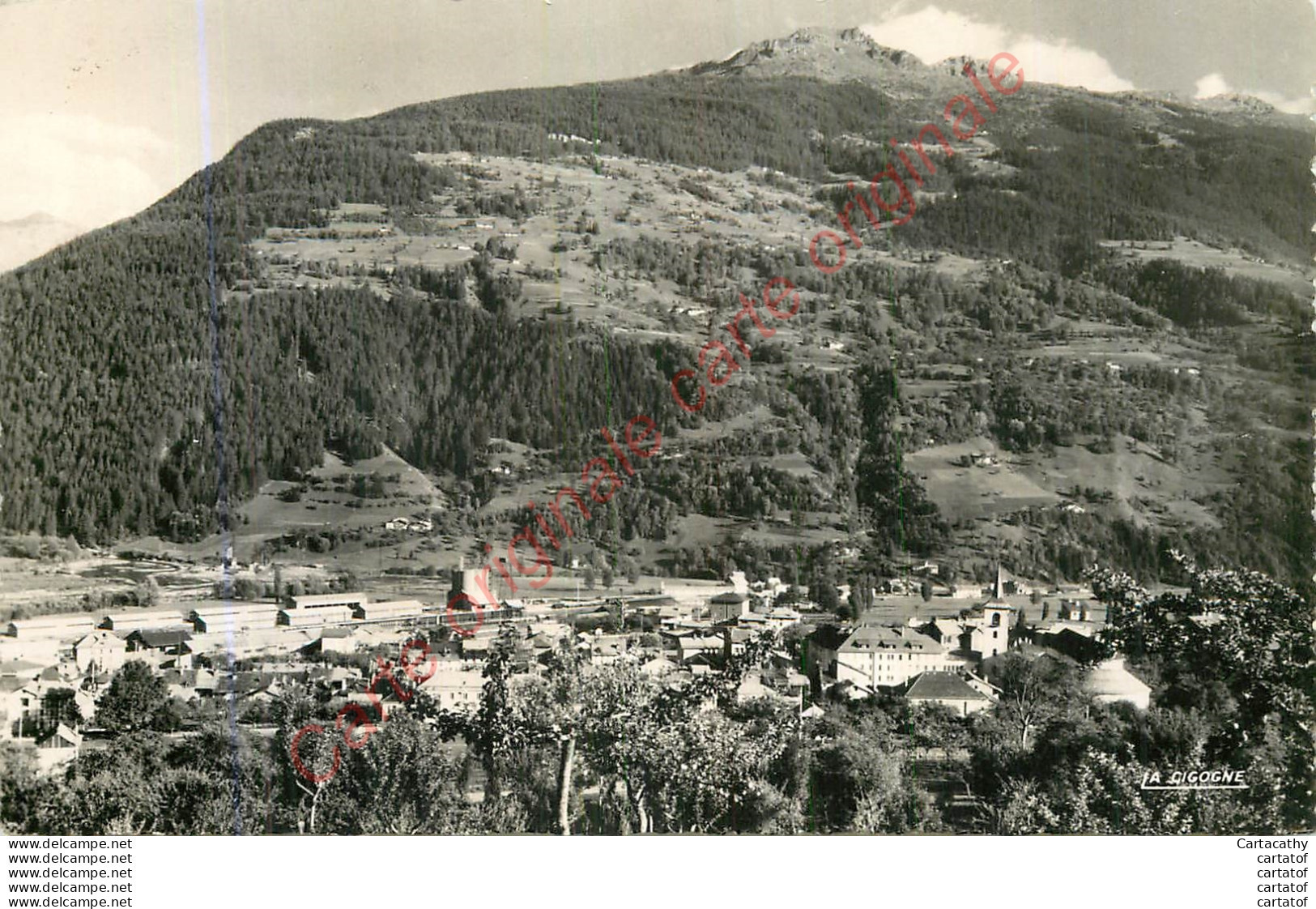 73.  BOURG SAINT MAURICE .  Vue Générale . - Bourg Saint Maurice