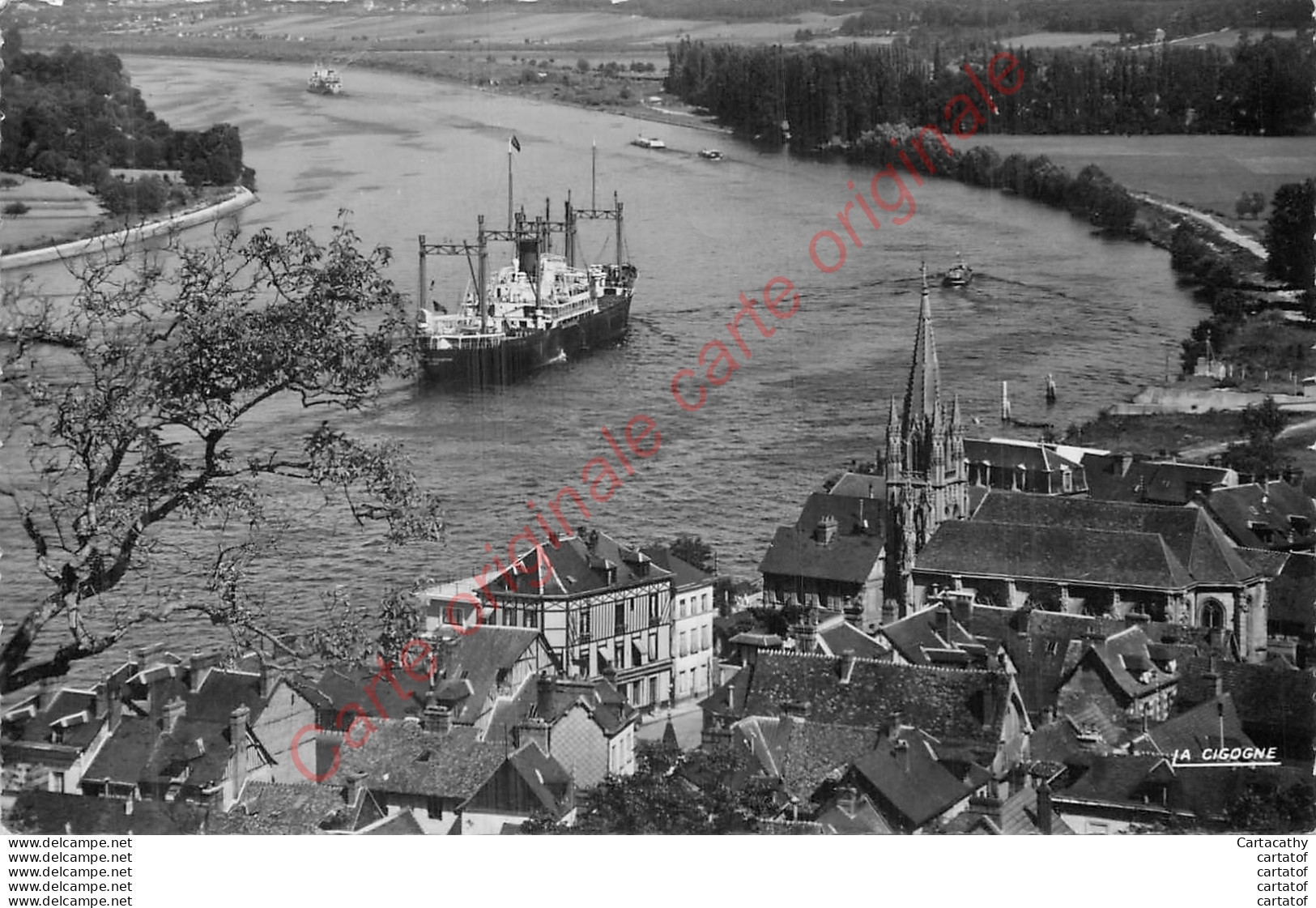 76.  LA BOUILLE .   Vue Sur La Seine .  - La Bouille