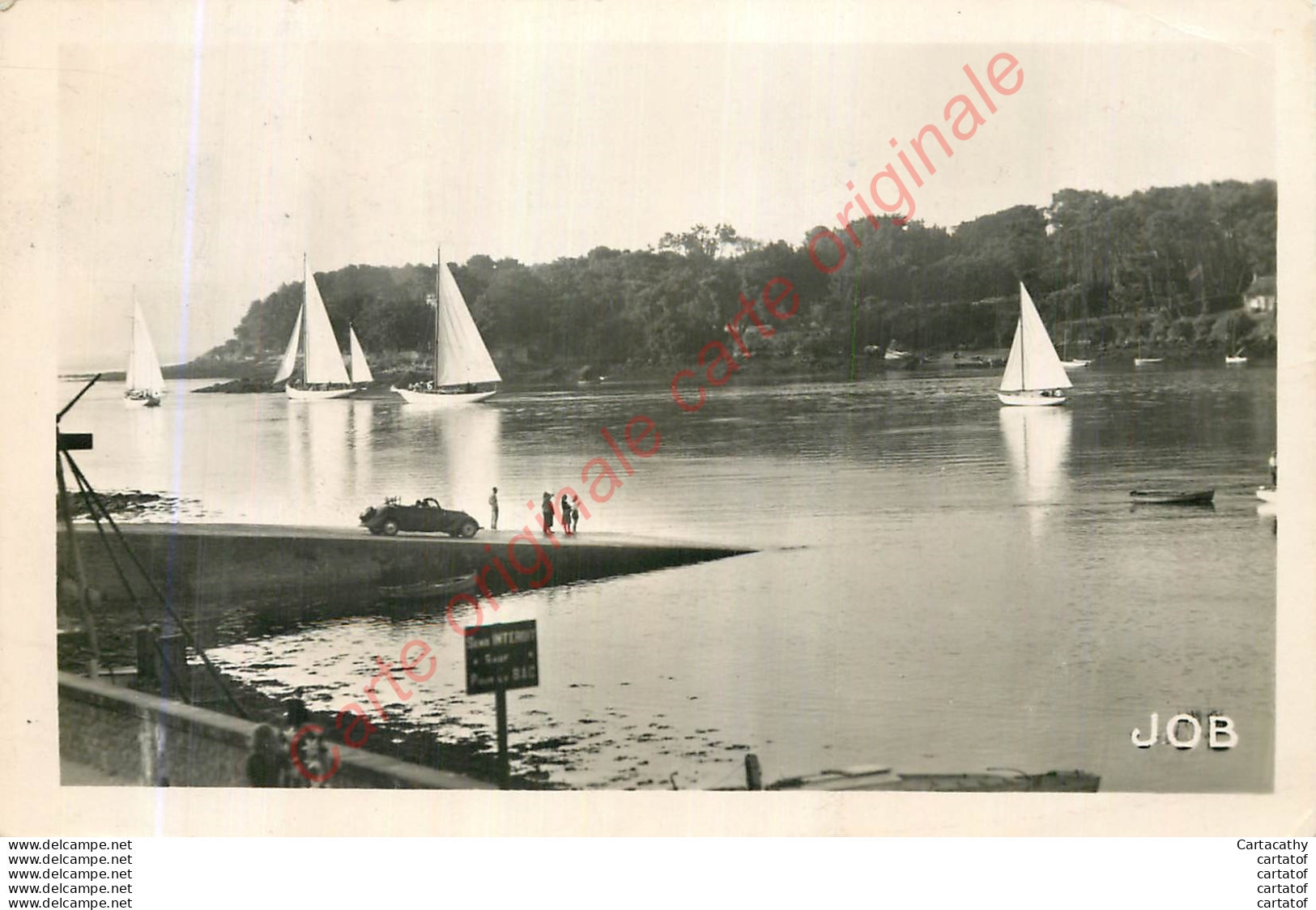 29.  BENODET .  La Cale Du Bac . - Bénodet