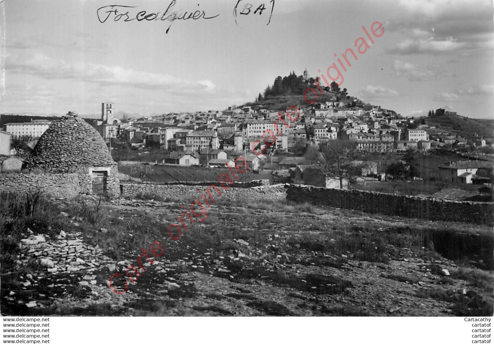 04.  FORCALQUIER .  Vue Générale De St-Marc . - Forcalquier