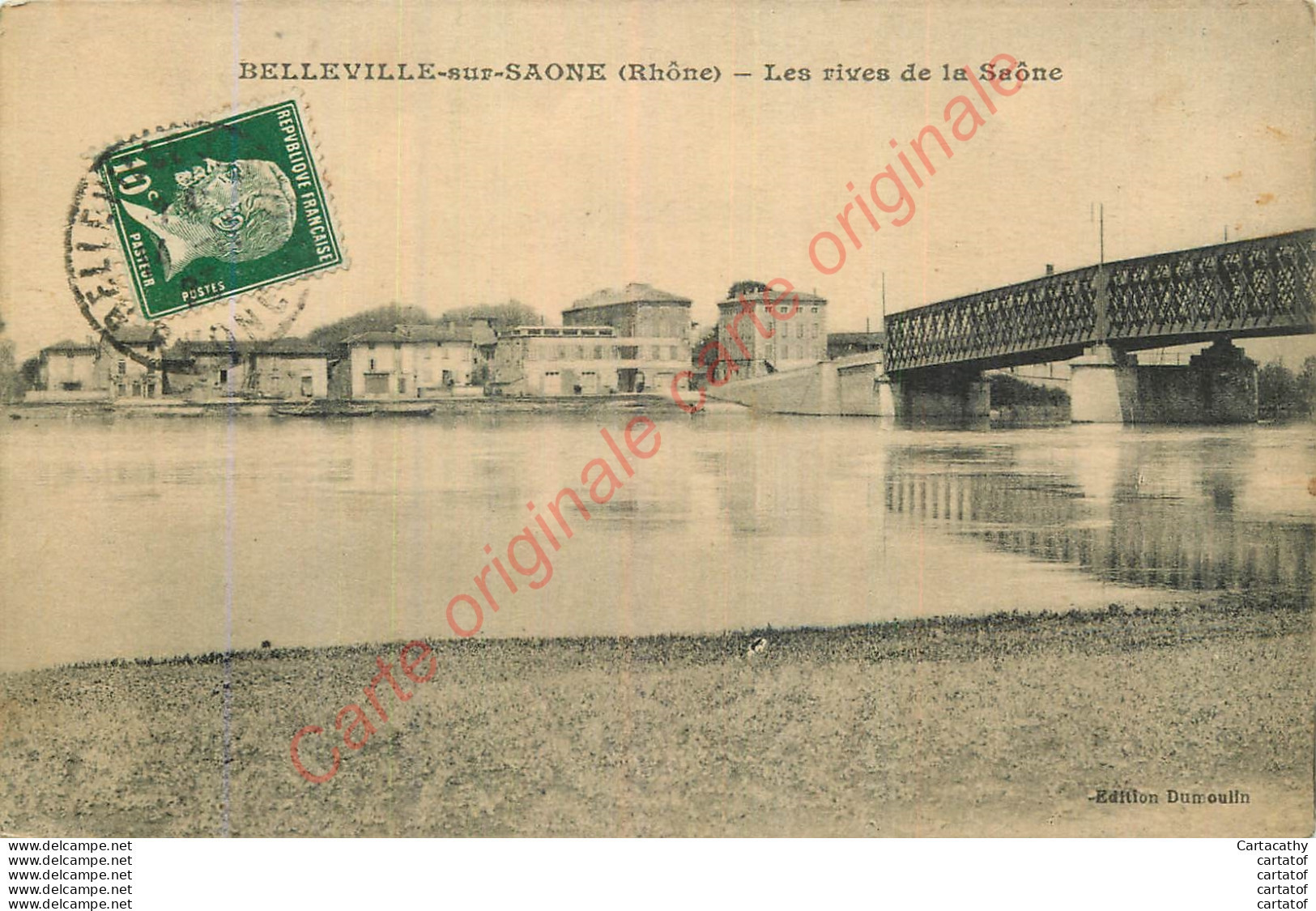 69.  BELLEVILLE Sur SAONE .  Les Rives De La Saône . - Belleville Sur Saone