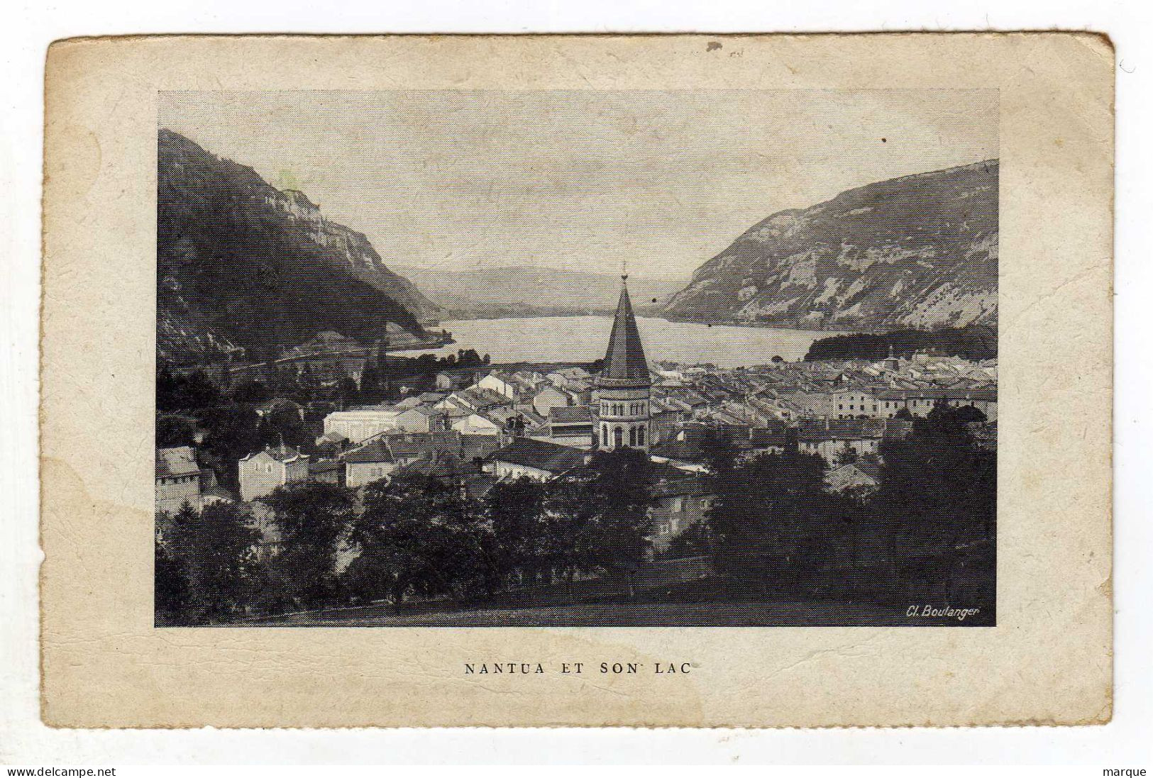 Cpa NANTUA Et Son Lac - Nantua