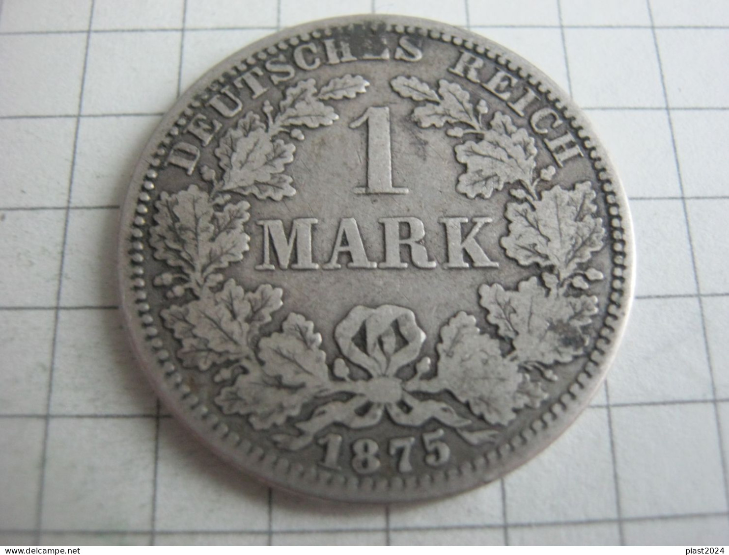 Germany 1 Mark 1875 A - 1 Mark