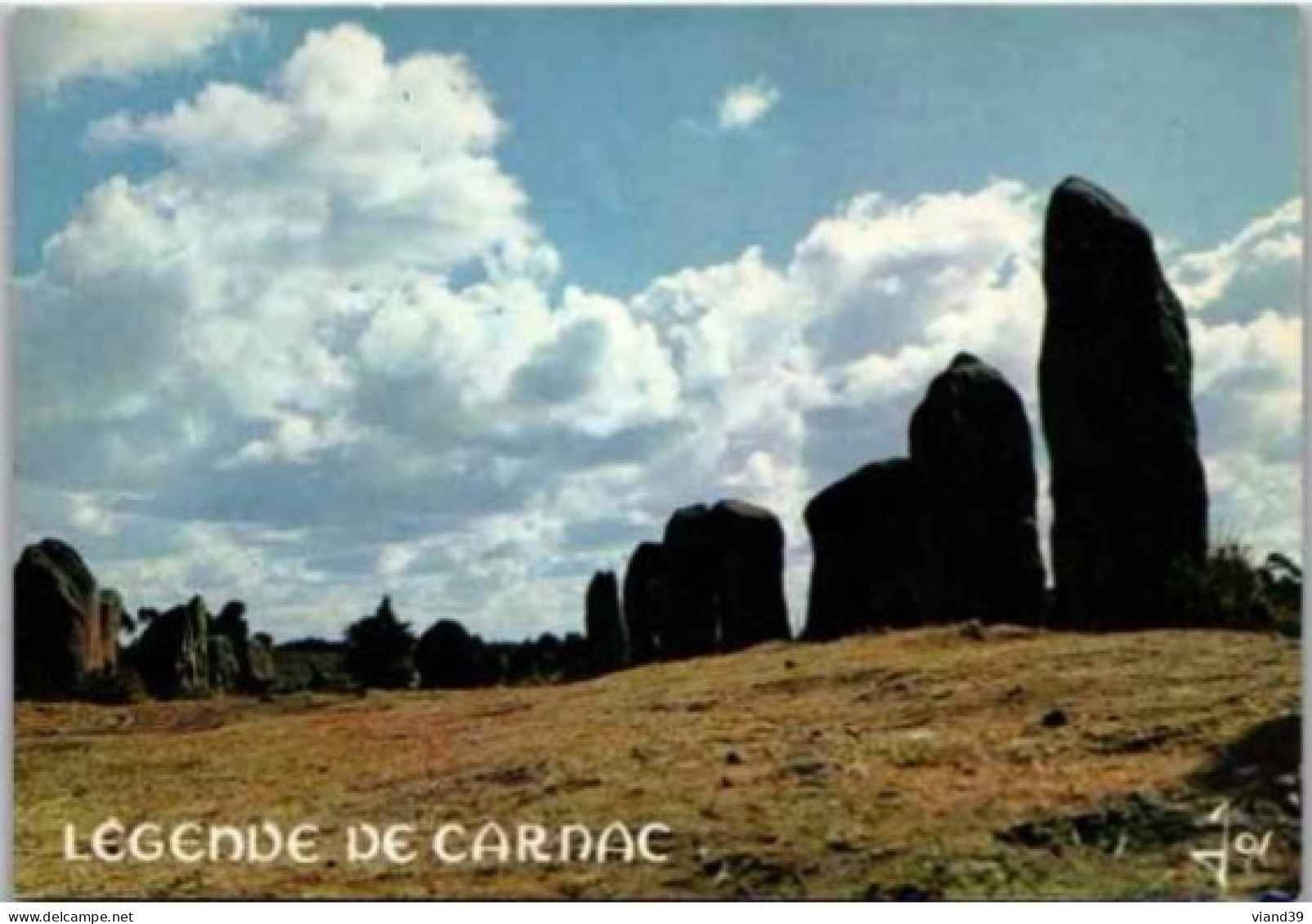 CARNAC. -  La Légende De Carnac Et Les "Soldats De St Cornély "  .   -  Non Circulée. - Carnac