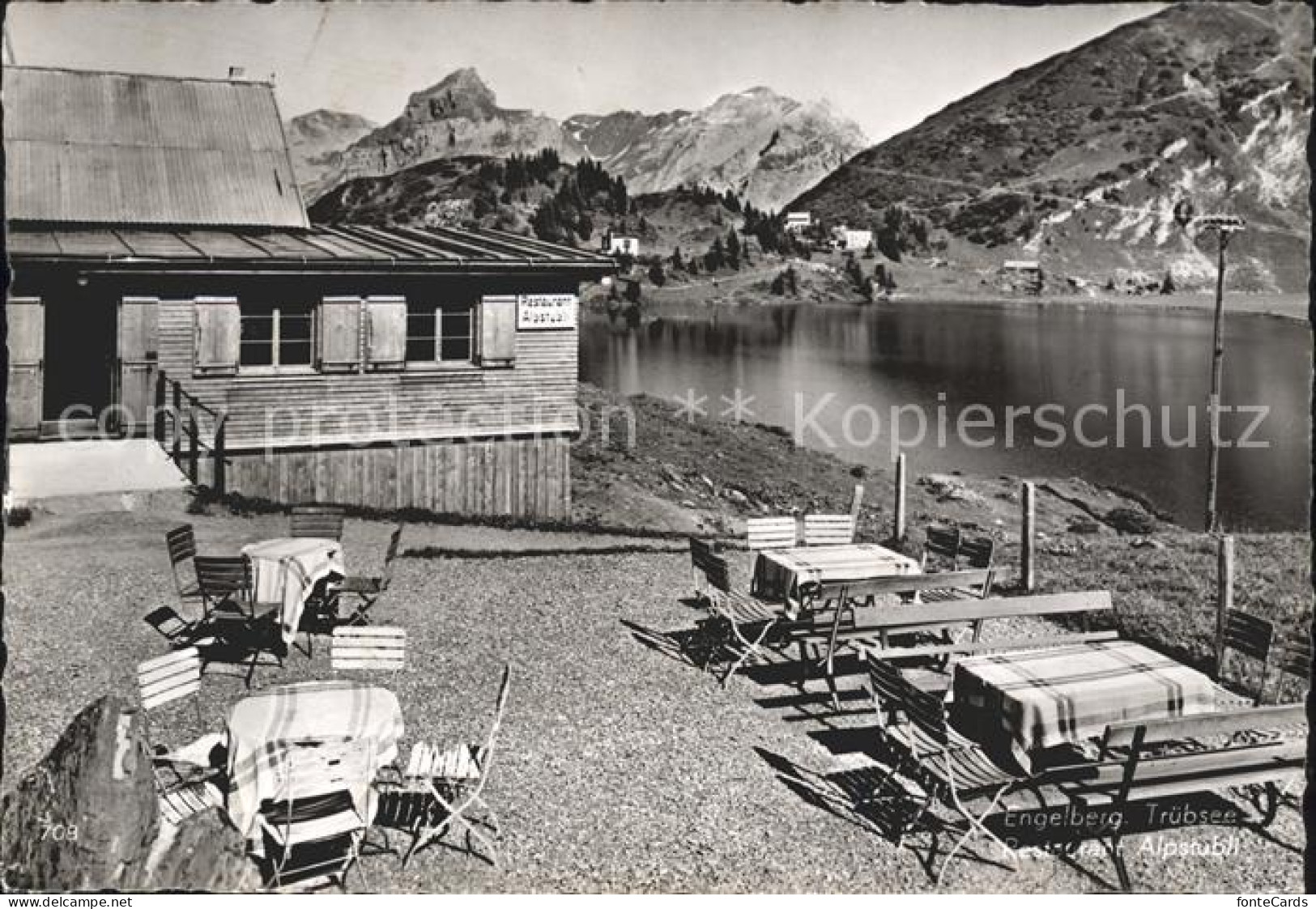 11739350 Engelberg OW Truebsee Restaurant Alpstuebli Engelberg OW - Autres & Non Classés