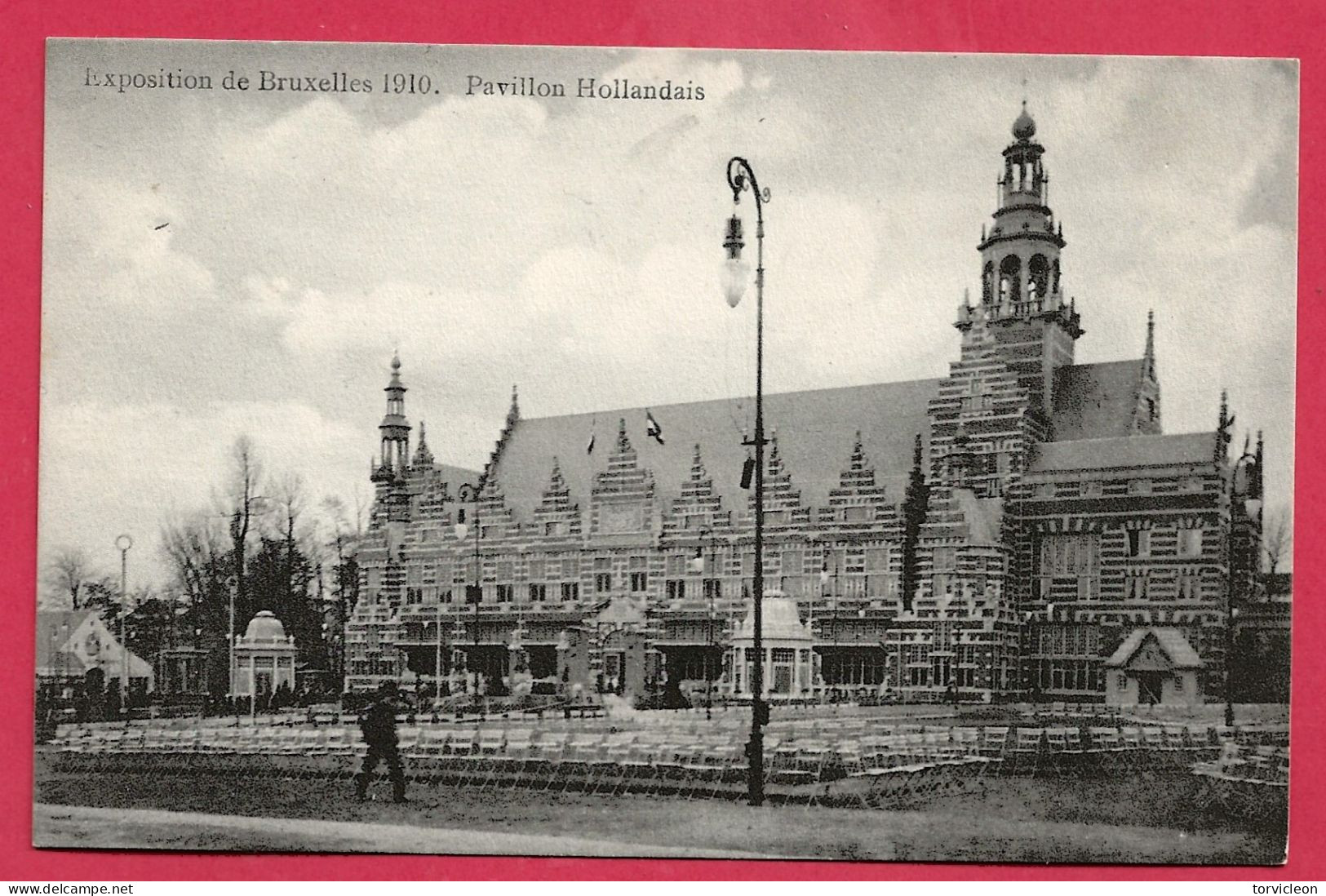 C.P. Bruxelles = Exposition 1910 : Pavillon  Hollandais - Brussels (City)