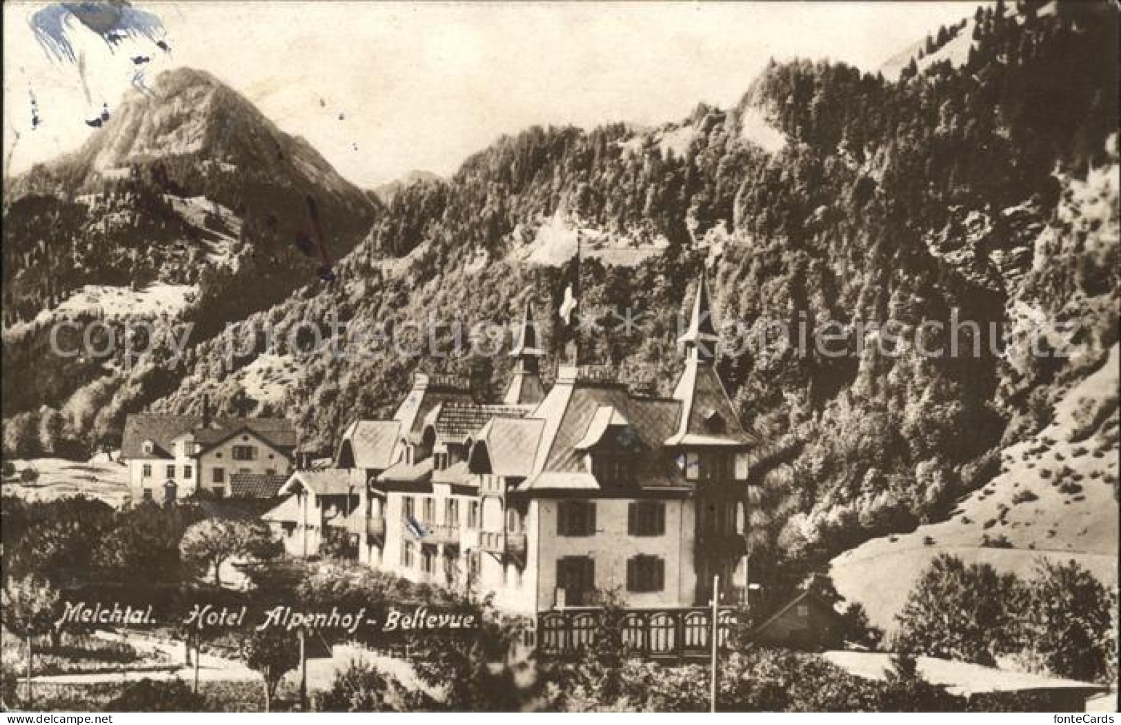 11739273 Melchtal Hotel Alpenhof Bellevue Melchtal - Autres & Non Classés