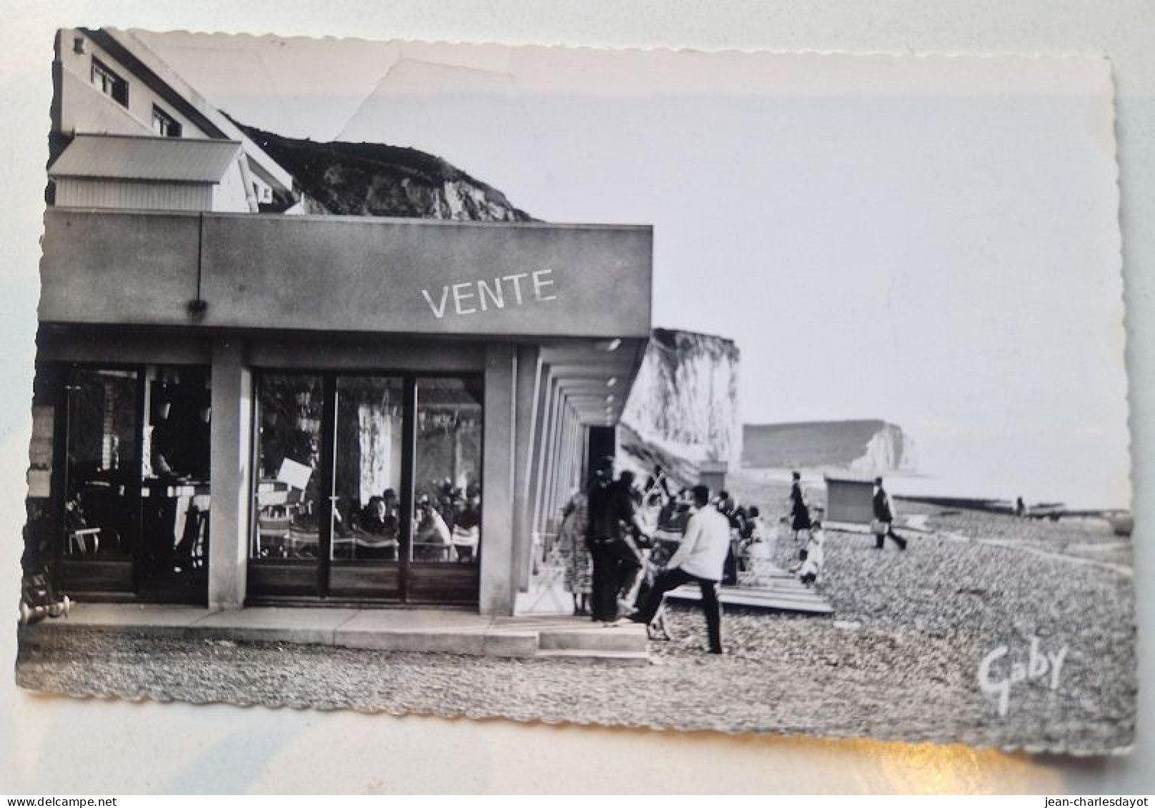 Carte Postale MESNIL-VAL : Casino Le Dauphin - Mesnil-Val