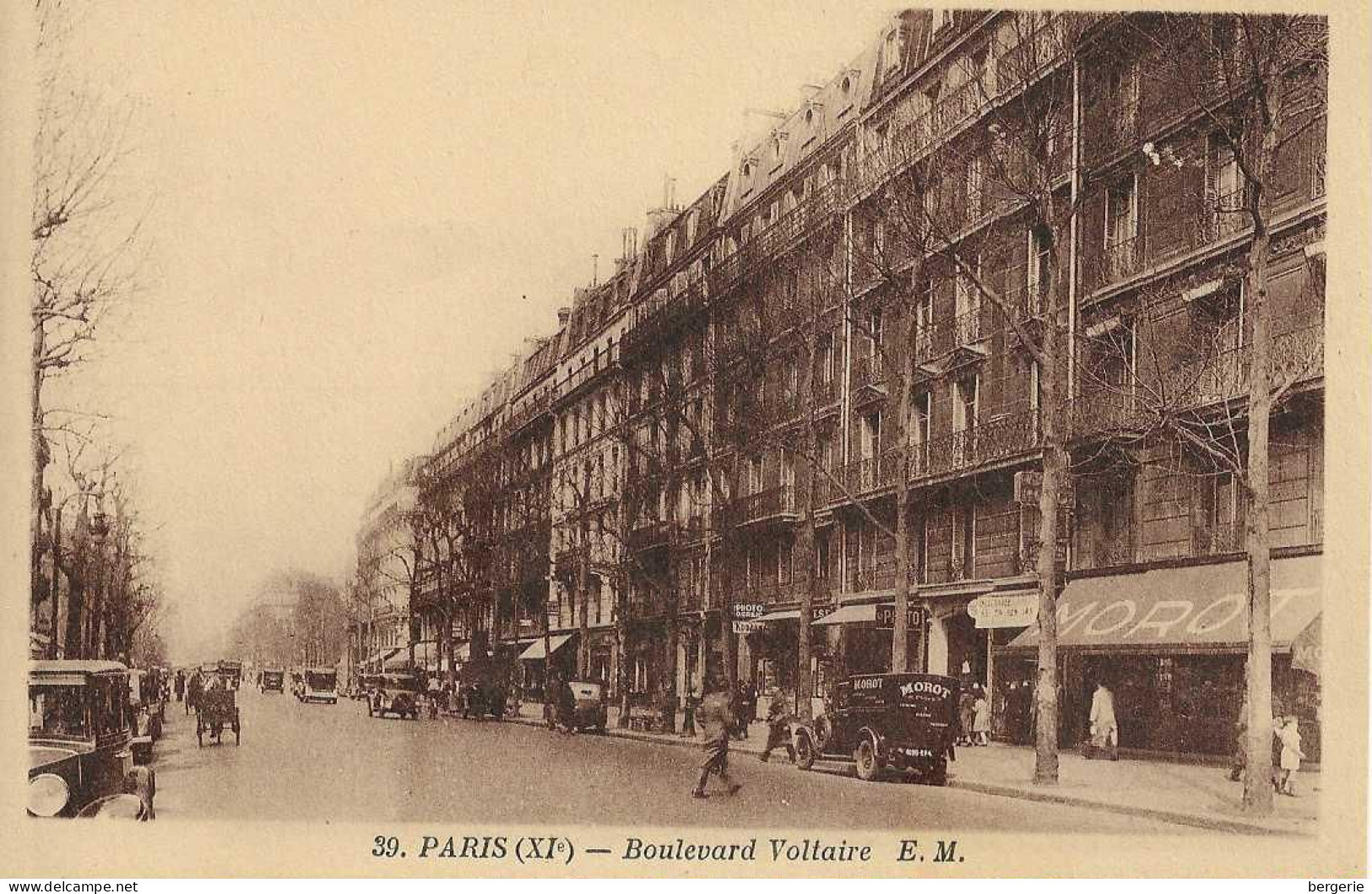 C/280                   75    Paris XI*    -  Boulevard Voltaire - Arrondissement: 10