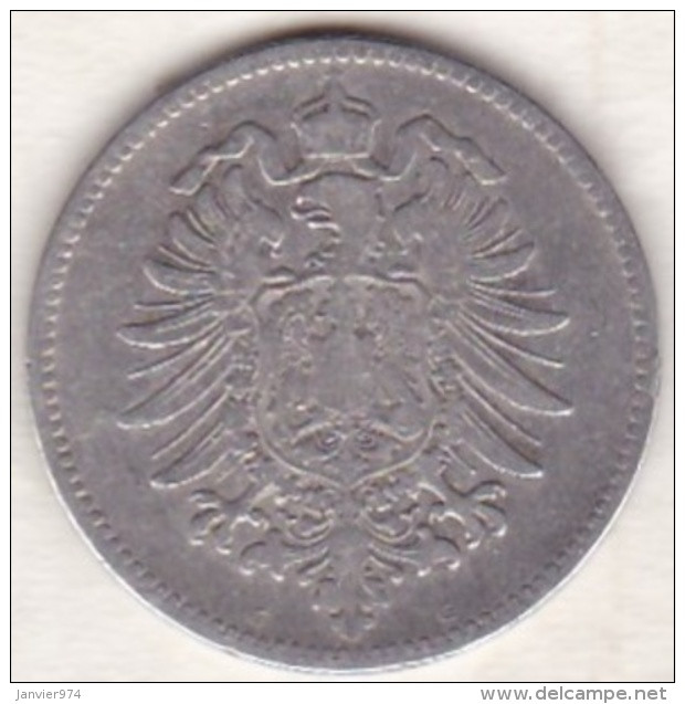 Empire. 1 Mark 1874  G (KARLSRUHE)  , En Argent - 1 Mark