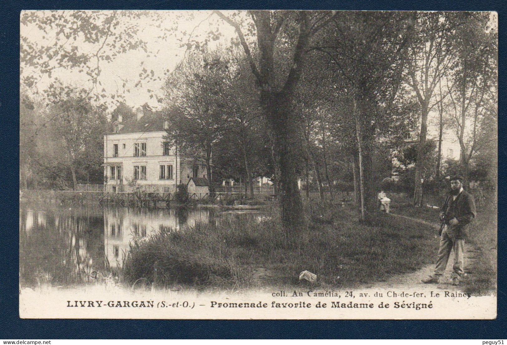 93. Livry-Gargan. Promenade Favorite De Mme De Sévigné Au Lac De Livry. Séjour (1651 à L'Abbaye De Notre-Dame De Livry) - Livry Gargan