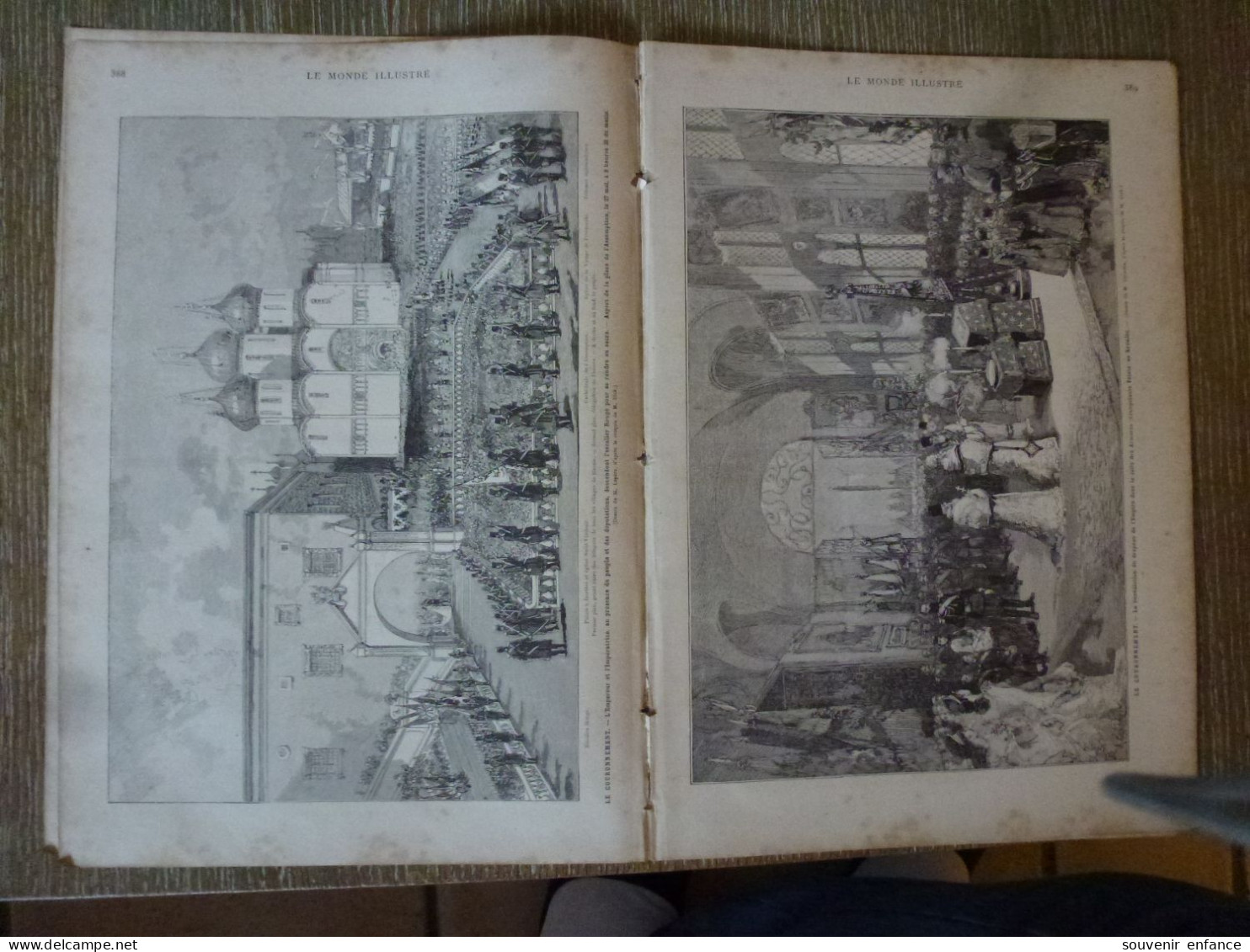 Le Monde Illustré Juin 1883 Tsarevitch Nicolas Alexandrovitch Couronnement Du Tsar Impératrice - Tijdschriften - Voor 1900