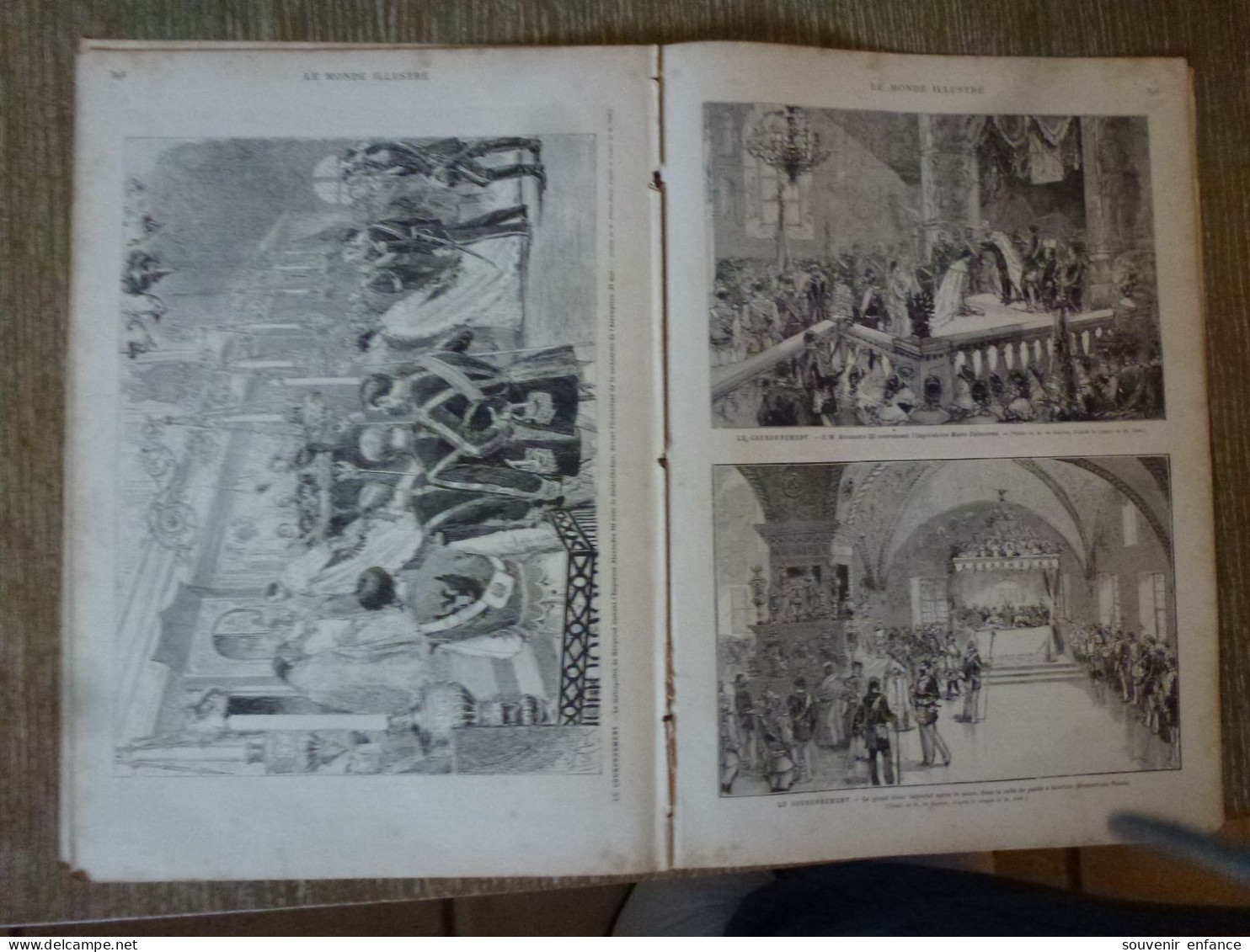 Le Monde Illustré Juin 1883 Tsarevitch Nicolas Alexandrovitch Couronnement Du Tsar Impératrice - Tijdschriften - Voor 1900