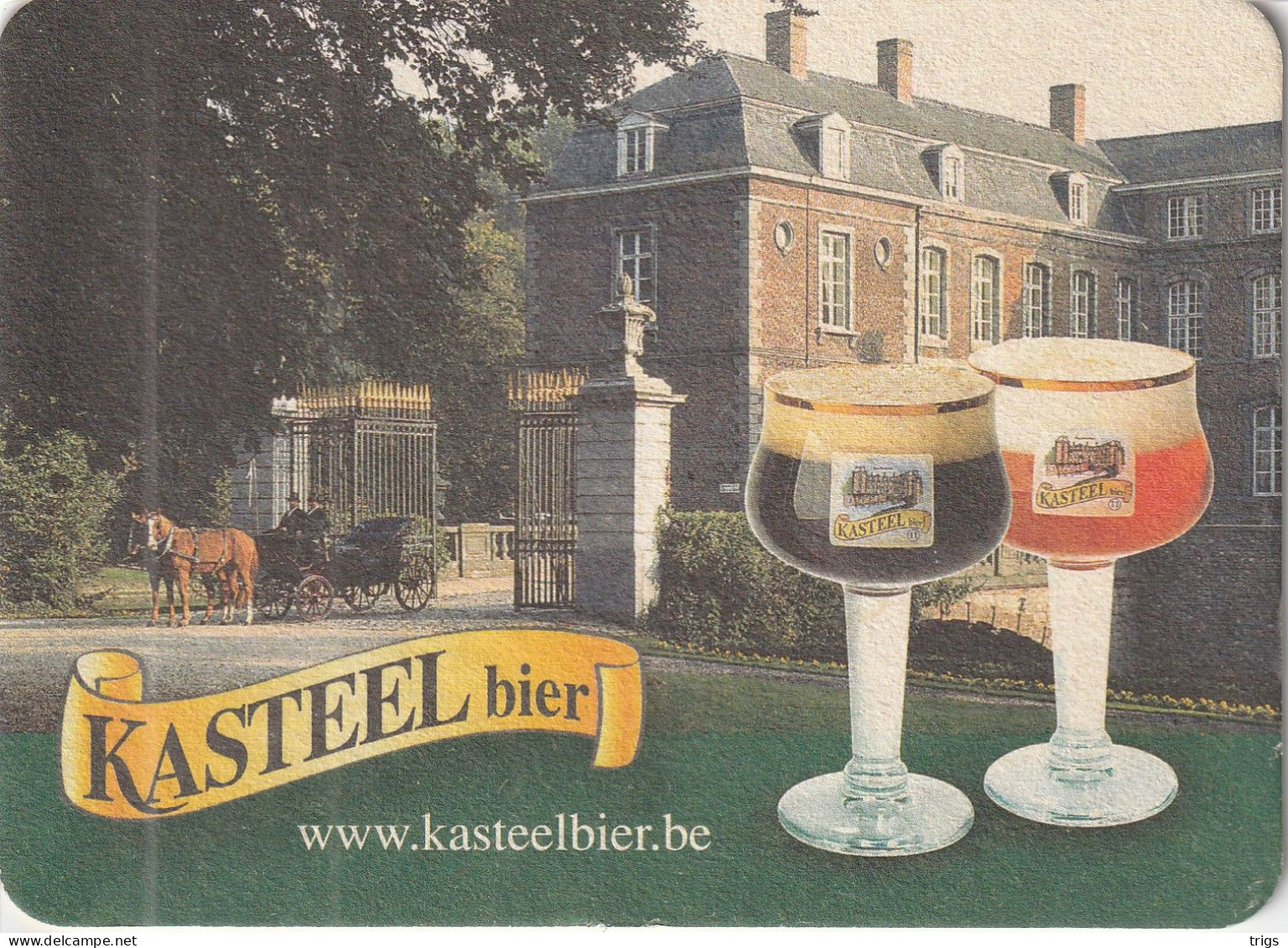 Kasteelbier - Bierdeckel