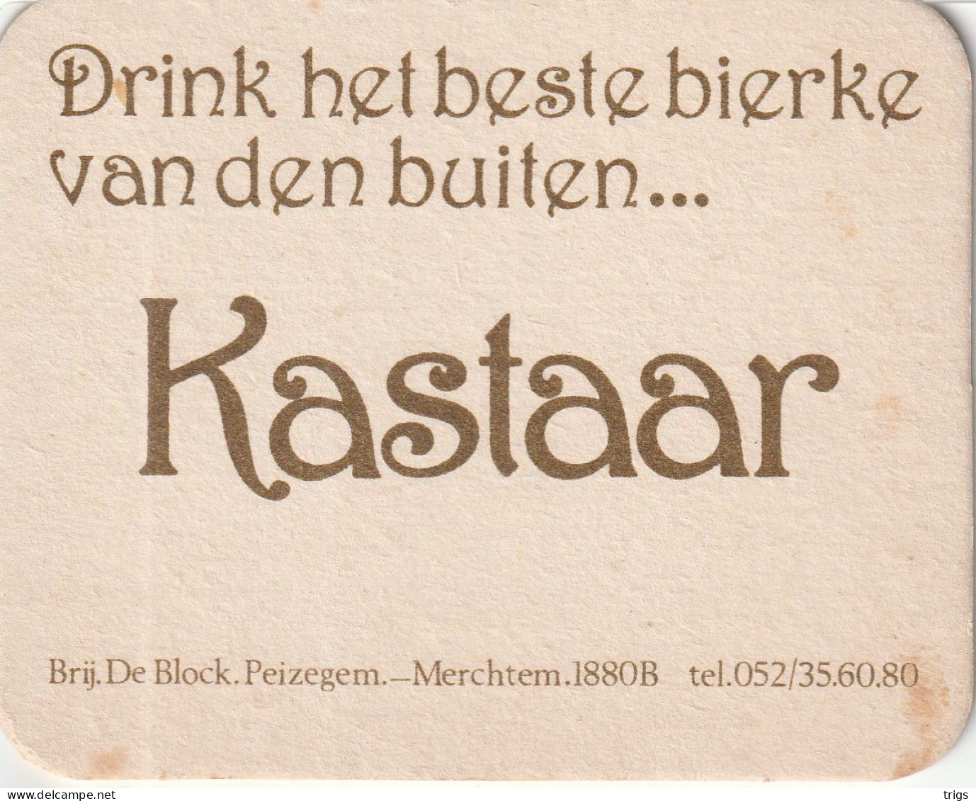 Kastaar - Sotto-boccale