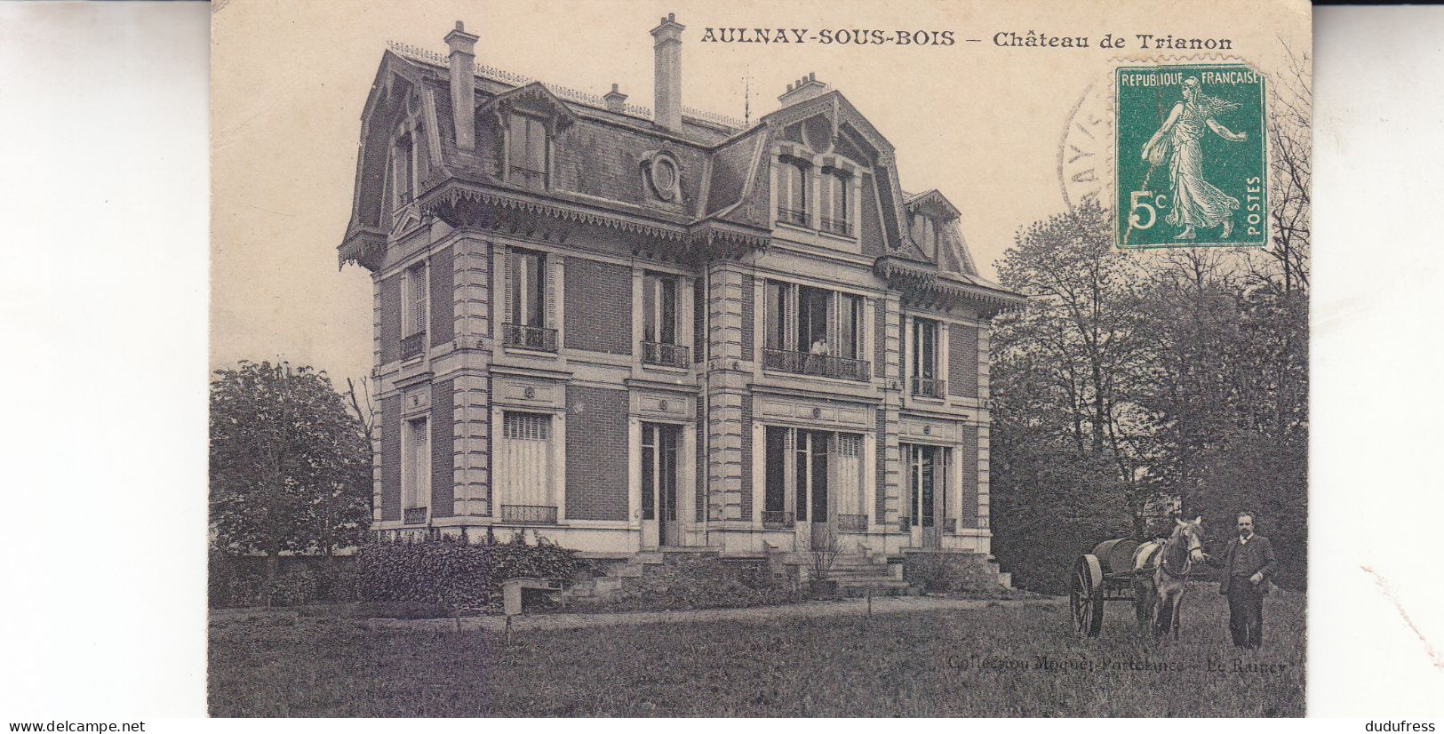 AULNAY SOUS BOIS CHATEAU DE TRIANON - Aulnay Sous Bois