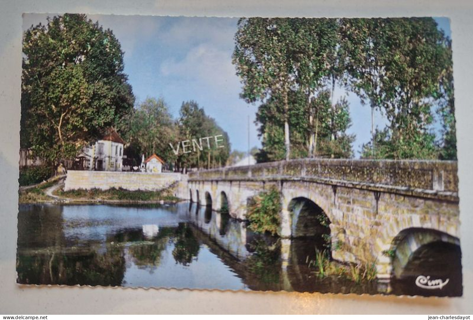 Carte Postale LA TRIMOUILLE : Pont Sur La Bena - La Trimouille