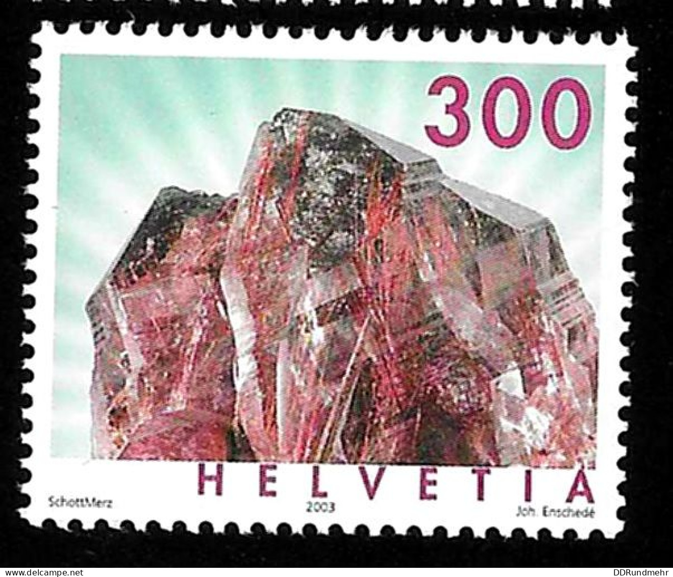 2003 Minerals  Michel CH 1844 Stamp Number CH 1154 Yvert Et Tellier CH 1776 Stanley Gibbons CH 1523 Xx MNH - Nuovi