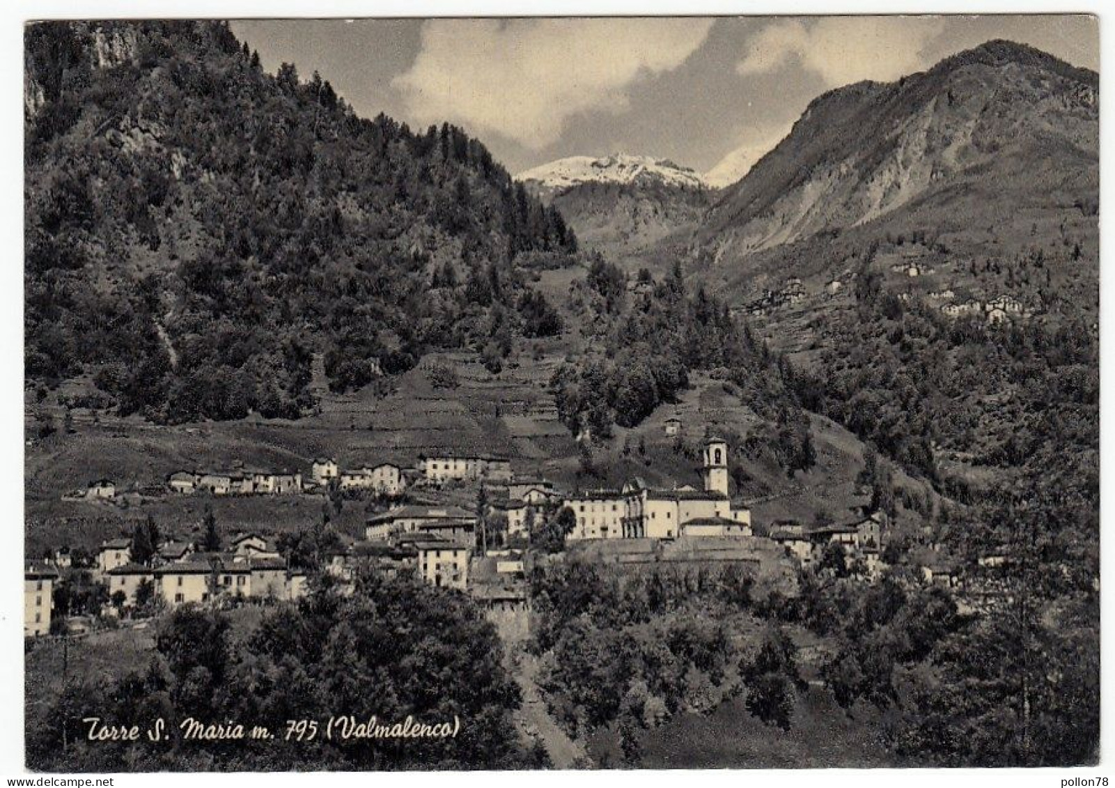 TORRE S. MARIA - VALMALENCO - SONDRIO - 1956 - Sondrio