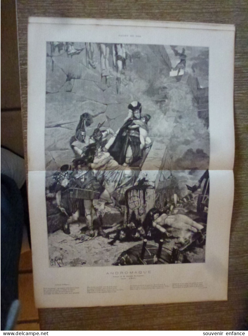 Le Monde Illustré Mai 1883 Russie Moscou Andromaque Paris Charivari Nouvelles Salles De La Poste - Riviste - Ante 1900