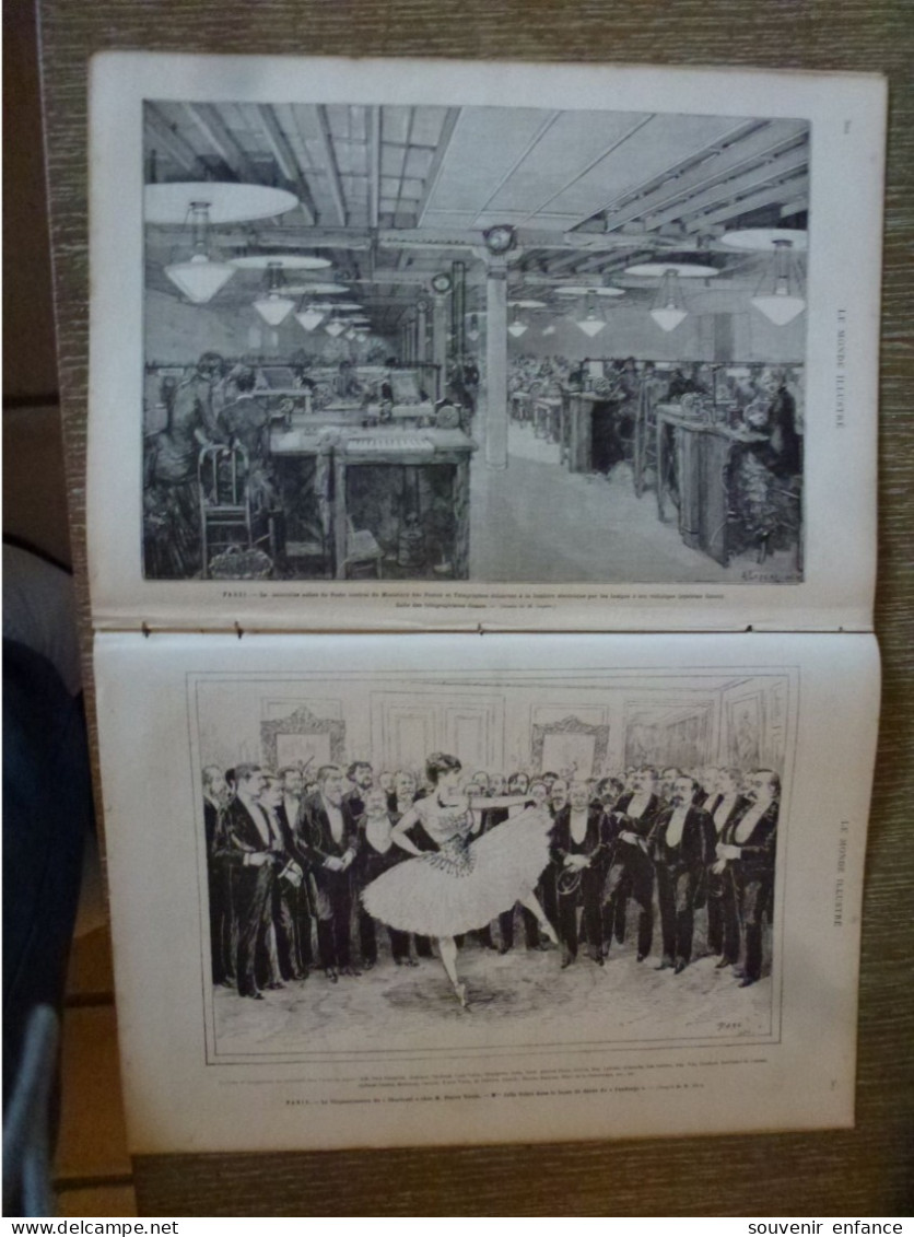 Le Monde Illustré Mai 1883 Russie Moscou Andromaque Paris Charivari Nouvelles Salles De La Poste - Riviste - Ante 1900