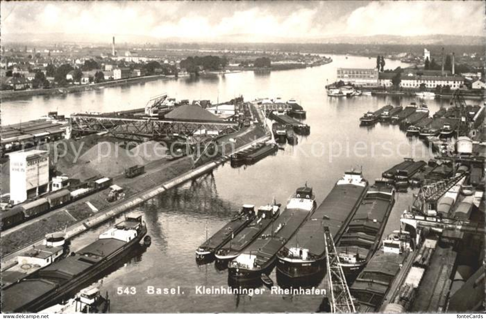 11738718 Basel BS Kleinhueninger Rheinhafen Basel BS - Sonstige & Ohne Zuordnung