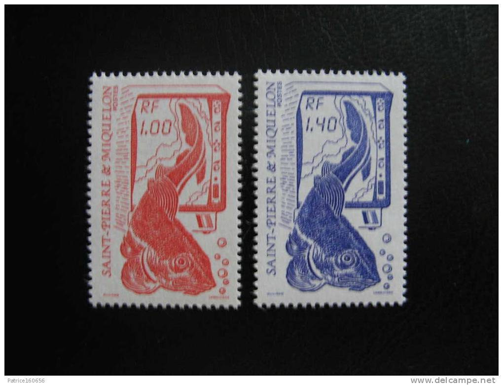 Saint Pierre Et Miquelon: TB  Paire N° 472 Et N° 473, Neufs XX. - Unused Stamps