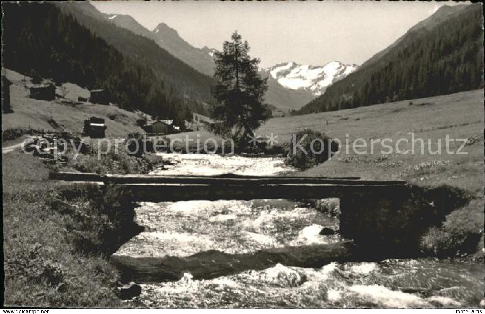 11738702 Davos GR Dischmatal Mit Flueela-Schwarzhorn Piz Grialetsch Sealetta-Gle - Andere & Zonder Classificatie