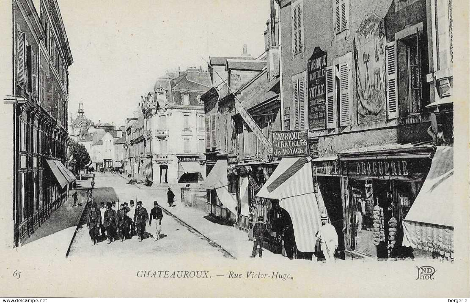 C/280              36   Chateauroux     -   Rue Victor Hugo   -  Commerces - Chateauroux