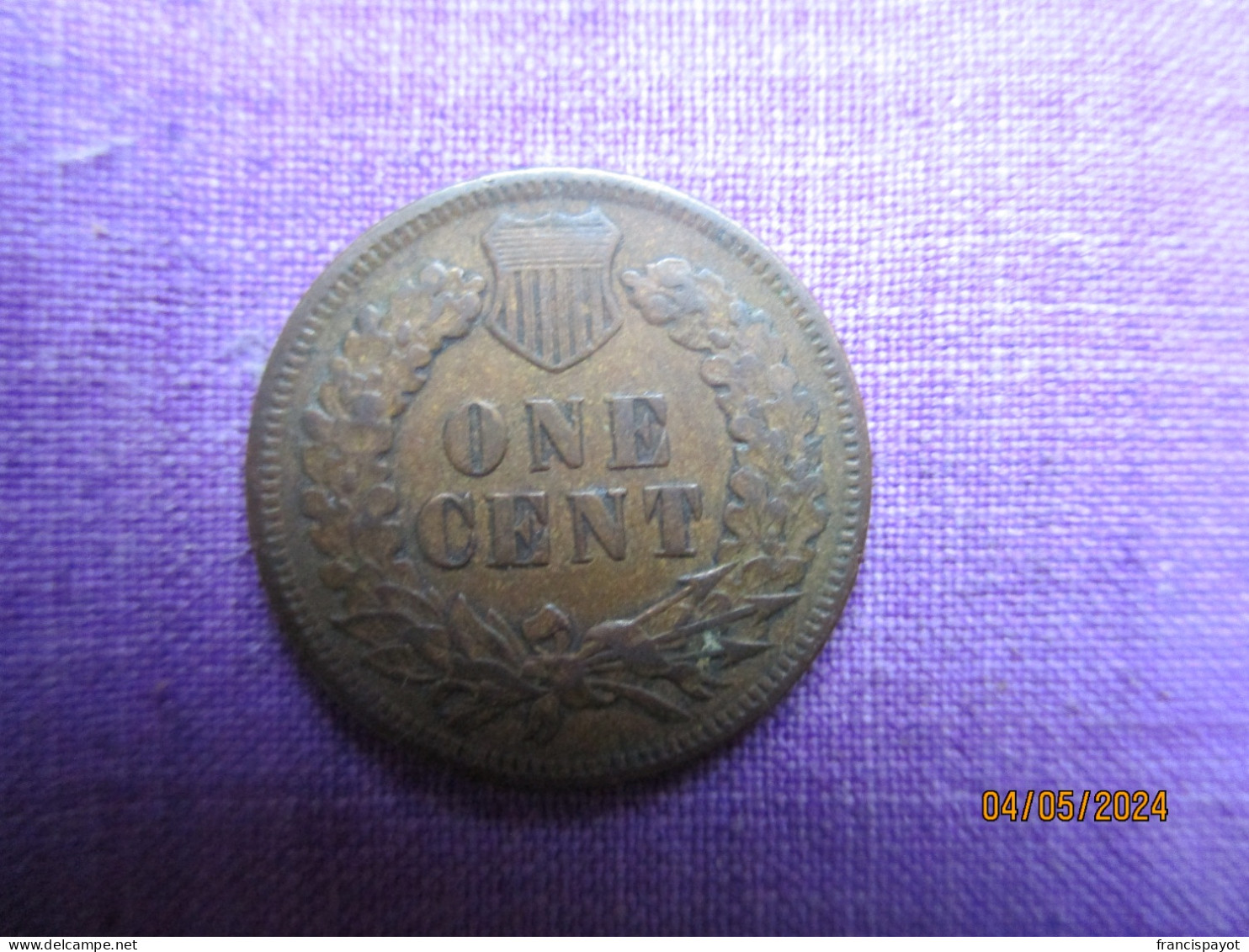 USA: One Cent Indian Head 1895 - 1859-1909: Indian Head