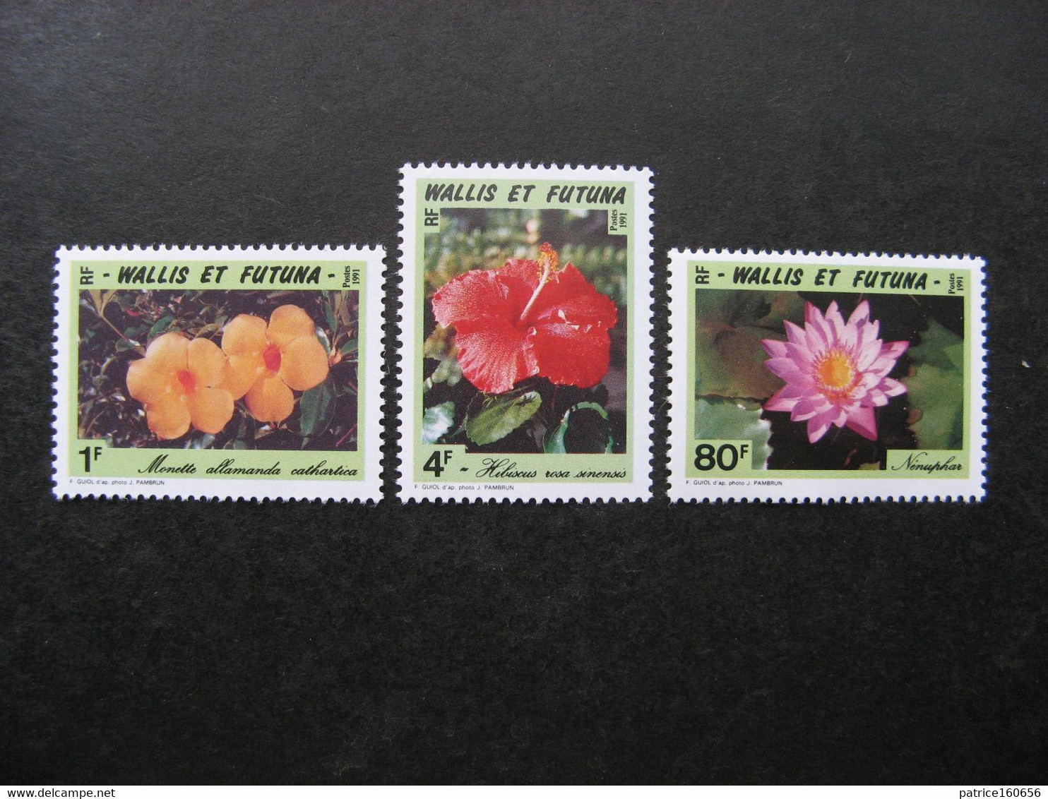 Wallis Et Futuna:  TB Série N° 420 Au N° 422, Neufs XX. - Unused Stamps