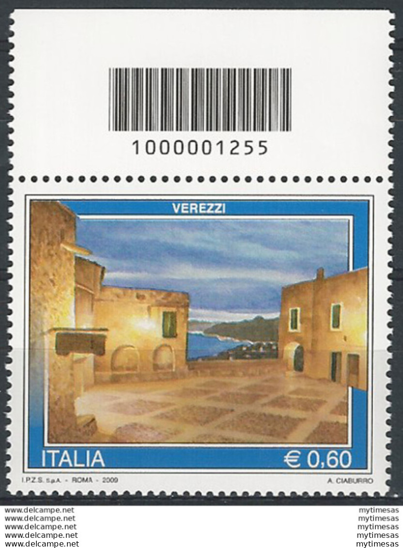 2009 Italia Verezzi Codice A Barre MNH Unif. 3159cb - Altri & Non Classificati