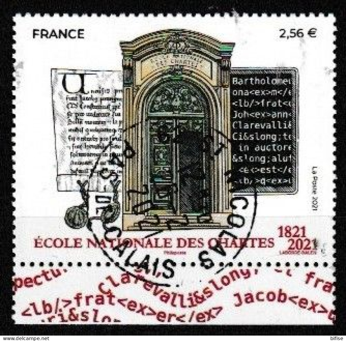 FRANCIA 2021 - YV 5472 - Cachet Rond - Gebraucht