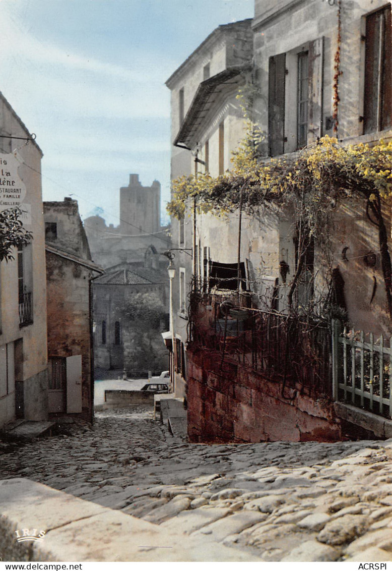 SAINT EMILION  Rue De La Tente  3 (scan Recto Verso)MG2803 - Saint-Emilion