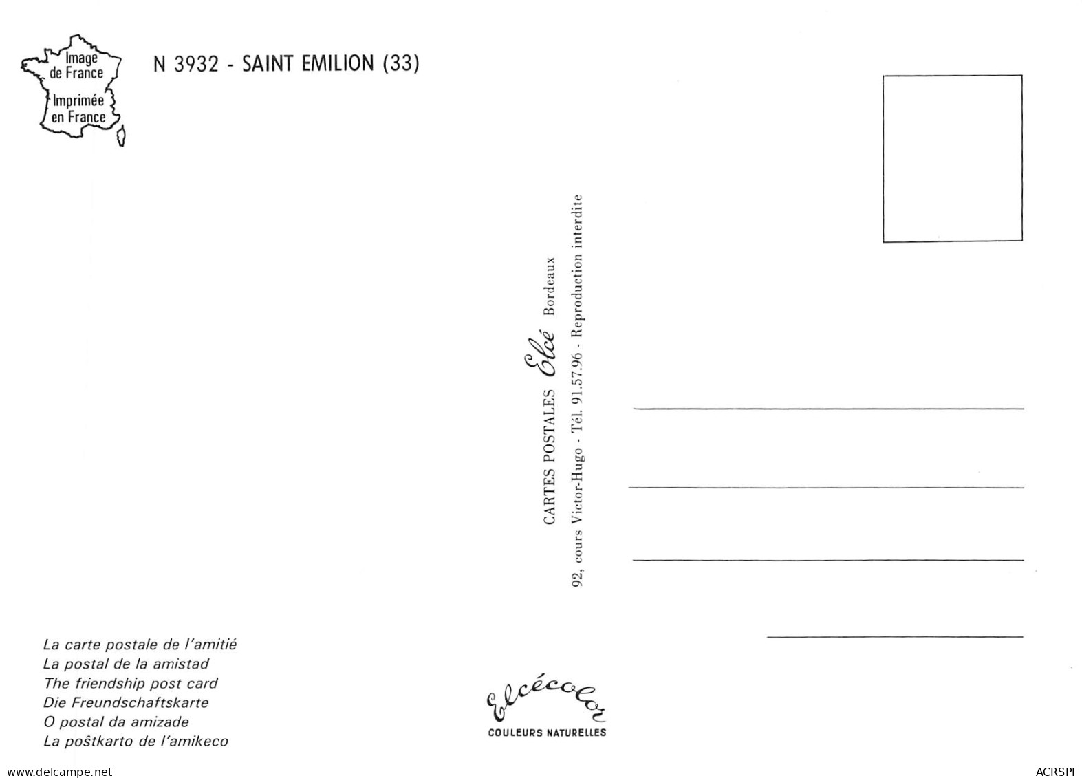 SAINT EMILION   43 (scan Recto Verso)MG2803 - Saint-Emilion